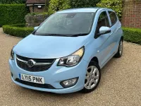 Used Vauxhall Viva 75 HP (55 kW) 2015 Blue Hatchback