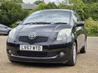 Used Toyota Yaris 85 HP (62 kW) 2007 Black Hatchback