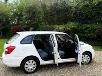 Used Skoda Fabia 2009 White Estate