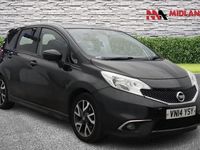 Used Nissan Note S 90 HP (66 kW) 2014 Black Hatchback