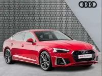 Begagnad Audi A5 S-Line 200 HK (147 kW) 2024 Röd Halvkombi