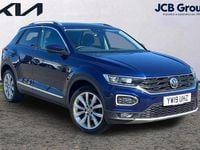 Usado VW T-Roc SEL 150 HP (110 kW) 2019 Azul SUV