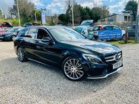 Used Mercedes C300 AMG Line Premium Plus 231 HP (169 kW) 2015 Black Estate