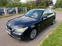 Used BMW 520 177 HP (130 kW) 2007 Blue Sedan