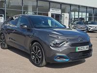 Begagnad Citroën e-C4 Shine 100 kW (136 HK) 2023 Grå Halvkombi
