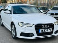 Used Audi A6 S-Line 2013 White Sedan
