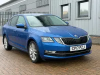 Gebraucht Skoda Octavia SE L 150 PS (110 kW) 2017 Blau Kleinwagen