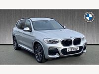 Used BMW X3 M Sport 187 HP (137 kW) 2019 Silver SUV