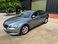 Used Skoda Superb 150 HP (110 kW) 2017 Grey Hatchback