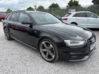 Used Audi A4 Black Edition 143 HP (105 kW) 2012 Black Estate