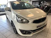 Used Mitsubishi Mirage 79 HP (58 kW) 2016 White Hatchback