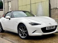 Used Mazda MX5 Inclusive 160 HP (117 kW) 2016 Crystal white pearl Cabriolet