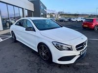 Used Mercedes CLA220 AMG line 177 HP (130 kW) 2016 White Sedan