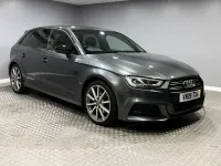 Used Audi A3 Black Edition 150 HP (110 kW) 2019 Grey Sedan