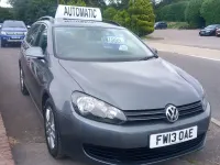 Used VW Golf VII SE 105 HP (77 kW) 2013 Grey Estate