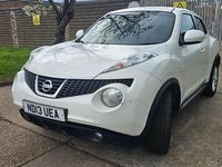 Used Nissan Juke Acenta 117 HP (86 kW) 2013 White SUV