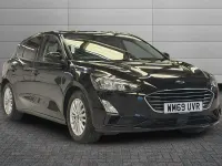 Usado Ford Focus Titanium 125 HP (91 kW) 2020 Preto Citadino