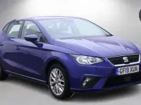 Used Seat Ibiza SE Technology 80 HP (58 kW) 2019 Blue Hatchback