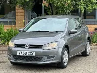 Used VW Polo SE 85 HP (62 kW) 2010 Grey Hatchback