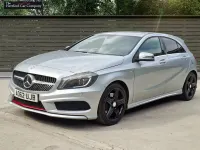 Begagnad Mercedes A250 AMG 211 HK (155 kW) 2012 Silver Halvkombi