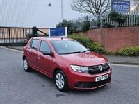 Used Dacia Sandero Ambiance 2017 Red Hatchback