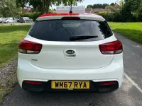 Used Kia Rio 83 HP (61 kW) 2018 White Hatchback