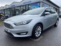 Used Ford Focus Titanium 125 HP (91 kW) 2018 Silver Hatchback