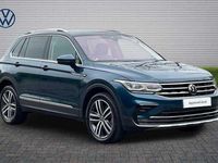 Used VW Tiguan Elegance 190 HP (139 kW) 2021 Blue SUV