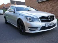 Used Mercedes C250 Sport Edition 204 HP (150 kW) 2014 Silver Coupe