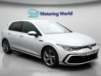 Used VW Golf VII R-line 150 HP (110 kW) 2021 Silver Hatchback