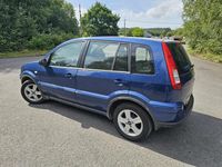Used Ford Fusion Zetec 79 HP (58 kW) 2007 Blue Hatchback