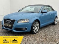 Used Audi A3 Cabriolet S-Line 140 HP (102 kW) 2009 Blue Cabriolet
