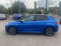 Used Skoda Fabia Monte Carlo 113 HP (83 kW) 2024 Race blue metallic black magic pearl effect Hatchback