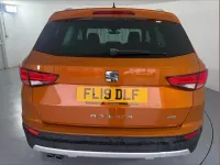 Used Seat Ateca 4Drive 190 HP (139 kW) 2019 Orange SUV