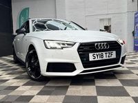 Used Audi A4 Black Edition 190 HP (139 kW) 2018 White Estate