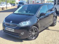 Used Skoda Citigo 75 HP (55 kW) 2014 Black Hatchback