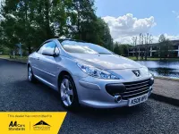 Used Peugeot 307 CC Sport 2008 Silver Cabriolet