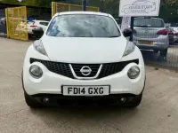 Used Nissan Juke N-TEC 110 HP (80 kW) 2014 White SUV