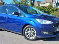 Used Ford C-MAX Zetec 125 HP (91 kW) 2017 Blue MPV