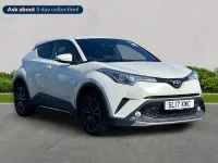 Used Toyota C-HR 116 HP (85 kW) 2017 White SUV
