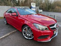 Used Mercedes E350 AMG line 2015 Red Coupe