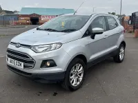 Used Ford Ecosport Zetec 112 HP (82 kW) 2015 Silver SUV