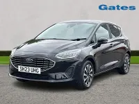 Used Ford Fiesta Titanium 125 HP (91 kW) 2023 Black Hatchback