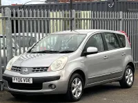 Used Nissan Note SE 87 HP (63 kW) 2006 Silver Hatchback