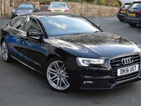Used Audi A5 Sportback S-Line 190 HP (139 kW) 2016 Black Hatchback