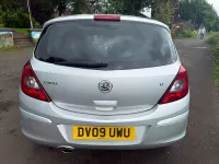 Used Vauxhall Corsa 2009 Silver Hatchback