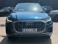 Used Audi Q8 S-Line 286 HP (210 kW) 2020 Blue SUV