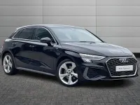 Used Audi A3 S-Line 110 HP (80 kW) 2020 Mythos black Sedan