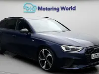 Used Audi A4 Black Edition 150 HP (110 kW) 2022 Blue Estate