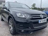 Used VW Touareg R-line 2014 Black SUV